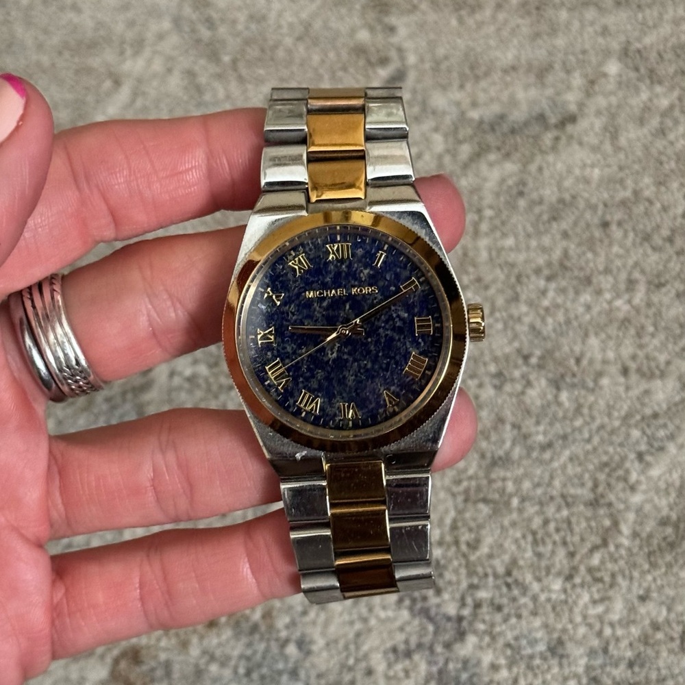 Michael Kors Channing Gold and Silver Watch